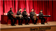 TRAKYA ÜNİVERSİTESİ EV SAHİPLİĞİNDE EDİRNE ARAŞTIRMALARI ÇALIŞTAYI DÜZENLENDİ