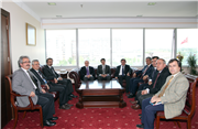 RTÜK BAŞKANI PROF. DR. DAVUT DURSUN REKTÖRÜMÜZÜ ZİYARET ETTİ