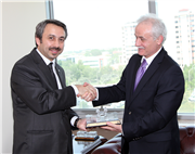 RTÜK BAŞKANI PROF. DR. DAVUT DURSUN REKTÖRÜMÜZÜ ZİYARET ETTİ