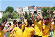 32. SPOR ŞENLİKLERİ FUTBOL KARŞILAŞMALARINDA BİRİNCİ İKTİSADİ İDARİ BİLİMLER FAKÜLTESİ