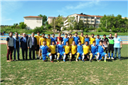 32. SPOR ŞENLİKLERİ FUTBOL KARŞILAŞMALARINDA BİRİNCİ İKTİSADİ İDARİ BİLİMLER FAKÜLTESİ