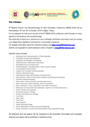 6TH INTERNATION CONFERENCE ON MATERİALS SCİENCE AND NANOTECHNOLOGY FOR NEXT GENERATİON
