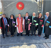 TRAKYA ÜNİVERSİTESİ REKTÖRÜ PROF. DR. ERHAN TABAKOĞLU VE SENATO ÜYELERİ, 2019-2020 YÜKSEKÖĞRETİM AKADEMİK YILI AÇILIŞ TÖRENİNE KATILDI