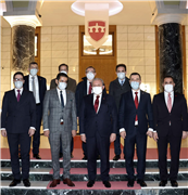 TRAKYA ÜNİVERSİTESİ REKTÖRÜ PROF. DR. ERHAN TABAKOĞLU VE REKTÖR YARDIMCISI PROF. DR. MURAT TÜRKYILMAZ, ÜSKÜP’TE TÜRKÇE EĞİTİM GÜNÜ KUTLAMALARINA KATILDI