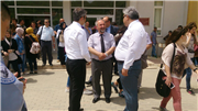 GÜMÜLCİNE BAŞKONSOLOSU VE BATI TRAKYALI ÖĞRENCİLER İPSALA MYO’DA