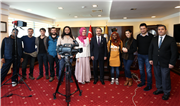 “İLİM YOLCULARI” PROGRAMI EKİBİNDEN REKTÖRÜMÜZE ZİYARET