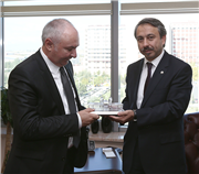 ARNAVUTLUK ELBASAN VALİSİ DR. ARBEN KAMAMİ’DEN ZİYARET