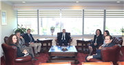 BOSNA - HERSEK'TEN REKTÖRÜMÜZE ZİYARET