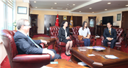 BOSNA - HERSEK'TEN REKTÖRÜMÜZE ZİYARET