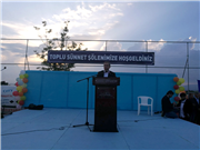REKTÖRÜMÜZ PROF. DR. ERHAN TABAKOĞLU KOZLUKEBİR’DE TOPLU SÜNNET TÖRENİNE KATILDI