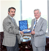 ROMANYA BÜKREŞ ÜNİVERSİTESİ VE İBRAİL MÜZESİ’NDEN REKTÖRÜMÜZ PROF. DR. YENER YÖRÜK’E ZİYARET