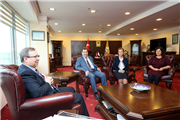 REKTÖRÜMÜZ TIP FAKÜLTESİ HOCALARI İLE BİR ARAYA GELİYOR