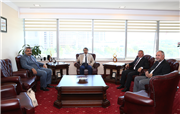 İPSALA KAYMAKAMI VE İPSALA BELEDİYE BAŞKANINDAN ZİYARET