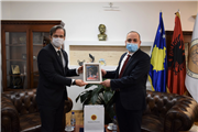 TRAKYA ÜNİVERSİTESİ HEYETİNDEN KOSOVA PRİZREN BELEDİYE BAŞKANI MYTAHER HASKUKA’YA ZİYARET