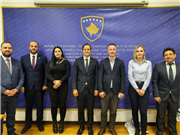 TRAKYA ÜNİVERSİTESİ HEYETİNDEN KOSOVA SANAYİ VE TİCARET BAKANLIĞINA ZİYARET