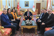TBMM BAŞKANI PROF. DR. MUSTAFA ŞENTOP, TRAKYA ÜNİVERSİTESİ SENATO ÜYELERİNİ KABUL ETTİ