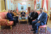 TBMM BAŞKANI PROF. DR. MUSTAFA ŞENTOP, TRAKYA ÜNİVERSİTESİ SENATO ÜYELERİNİ KABUL ETTİ
