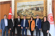 TBMM BAŞKANI PROF. DR. MUSTAFA ŞENTOP, TRAKYA ÜNİVERSİTESİ SENATO ÜYELERİNİ KABUL ETTİ