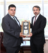 KUZEY KIBRIS TÜRK CUMHURİYETİ EĞİTİM BAKANI VE HEYETİNDEN ZİYARET