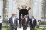 KUZEY KIBRIS TÜRK CUMHURİYETİ EĞİTİM BAKANI VE HEYETİNDEN ZİYARET