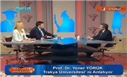 REKTÖRÜMÜZ PROF. DR. YENER YÖRÜK, REKTÖRLER ANLATIYOR PROGRAMININ KONUĞU OLDU