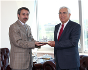 PROF. DR. BÜLENT BEK’TEN VEDA ZİYARETİ