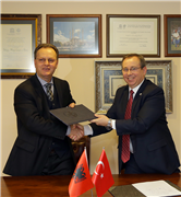 ALEXANDER XHUVANİ ELBASAN ÜNİVERSİTESİNDEN ÖNEMLİ ZİYARET