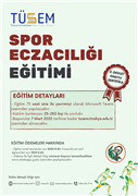 TÜSEM SPOR ECZACILIĞI EĞİTİMİ
