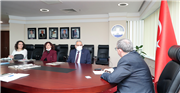 AK PARTİ EDİRNE DIŞ İLİŞKİLER BAŞKANI AHMET OSMANLI’DAN TRAKYA ÜNİVERSİTESİ REKTÖRÜ PROF. DR. ERHAN TABAKOĞLU’NA ZİYARET