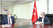 AK PARTİ EDİRNE DIŞ İLİŞKİLER BAŞKANI AHMET OSMANLI’DAN TRAKYA ÜNİVERSİTESİ REKTÖRÜ PROF. DR. ERHAN TABAKOĞLU’NA ZİYARET