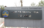 TRAKYA ÜNİVERSİTESİNDEN PROF. DR. HAKAN TUNA’YA VEFA