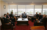 HALKBANK YETKİLİLERİNDEN ZİYARET