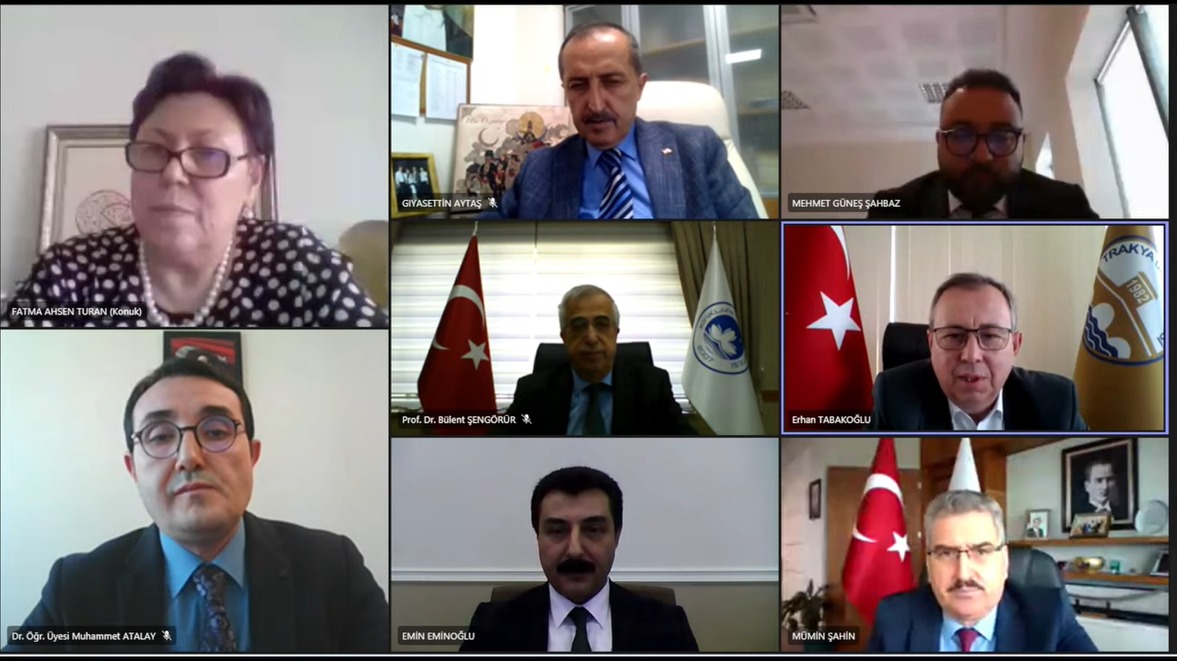 TRAKYA ÜNİVERSİTELER BİRLİĞİ TARAFINDAN “ANADOLU’DAN BALKANLAR’A KURUCU VELİLER: HACI BEKTAŞ-I VELİ, HACI BAYRAM-I VELİ VE ŞEYH ŞABAN-I VELİ” KONULU ORTAK PANEL DÜZENLENDİ