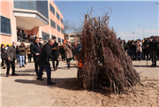 TRAKYA ÜNİVERSİTESİ NEVRUZ ATEŞİNİ YAKTI