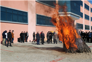 TRAKYA ÜNİVERSİTESİ NEVRUZ ATEŞİNİ YAKTI