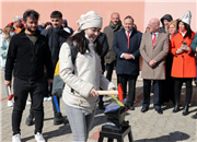 TRAKYA ÜNİVERSİTESİ NEVRUZ ATEŞİNİ YAKTI