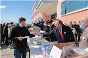 TRAKYA ÜNİVERSİTESİ NEVRUZ ATEŞİNİ YAKTI