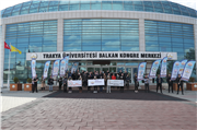 TRAKYA ÜNİVERSİTESİ NEVRUZ ATEŞİNİ YAKTI