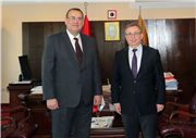 BULGARİSTAN ESKİ ÇEVRE BAKANI VE SİLİSTRE MİLLETVEKİLİ CEVDET ÇAKIROV’DAN TRAKYA ÜNİVERSİTESİNE ZİYARET