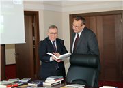 BULGARİSTAN ESKİ ÇEVRE BAKANI VE SİLİSTRE MİLLETVEKİLİ CEVDET ÇAKIROV’DAN TRAKYA ÜNİVERSİTESİNE ZİYARET