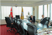 BULGARİSTAN ESKİ ÇEVRE BAKANI VE SİLİSTRE MİLLETVEKİLİ CEVDET ÇAKIROV’DAN TRAKYA ÜNİVERSİTESİNE ZİYARET