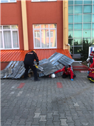 TRAKYA ÜNİVERSİTESİNİN UZUNKÖPRÜ’DEKİ BİRİMLERİNDE AFET TATBİKATI GERÇEKLEŞTİRİLDİ