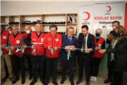 TRAKYA ÜNİVERSİTESİNDE KIZILAY BUTİK MAĞAZASI AÇILDI