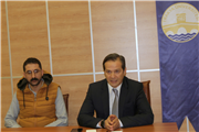 REKTÖR YARDIMCISI PROF. DR. MURAT TÜRKYILMAZ, YABANCI AKADEMİSYENLER İLE BULUŞTU