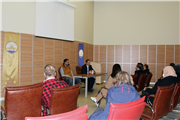 REKTÖR YARDIMCISI PROF. DR. MURAT TÜRKYILMAZ, YABANCI AKADEMİSYENLER İLE BULUŞTU