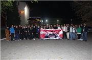TRAKYA ÜNİVERSİTESİ ÖĞRENCİLERİ 10 KASIM TÖRENLERİ İÇİN ANITKABİR’DEYDİ…