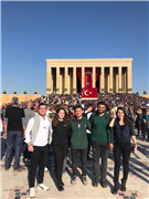 TRAKYA ÜNİVERSİTESİ ÖĞRENCİLERİ 10 KASIM TÖRENLERİ İÇİN ANITKABİR’DEYDİ…