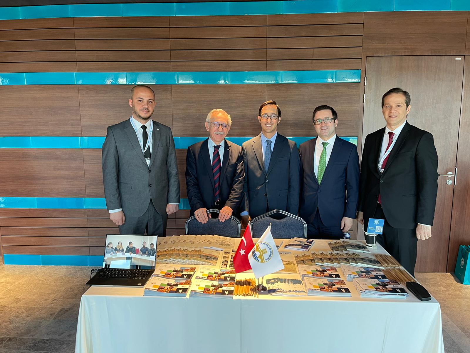 TRAKYA ÜNİVERSİTESİ, STRAZBURG’DA DÜZENLENEN “TÜRK ÜNİVERSİTELERİ EĞİTİM FUARI”NA KATILDI