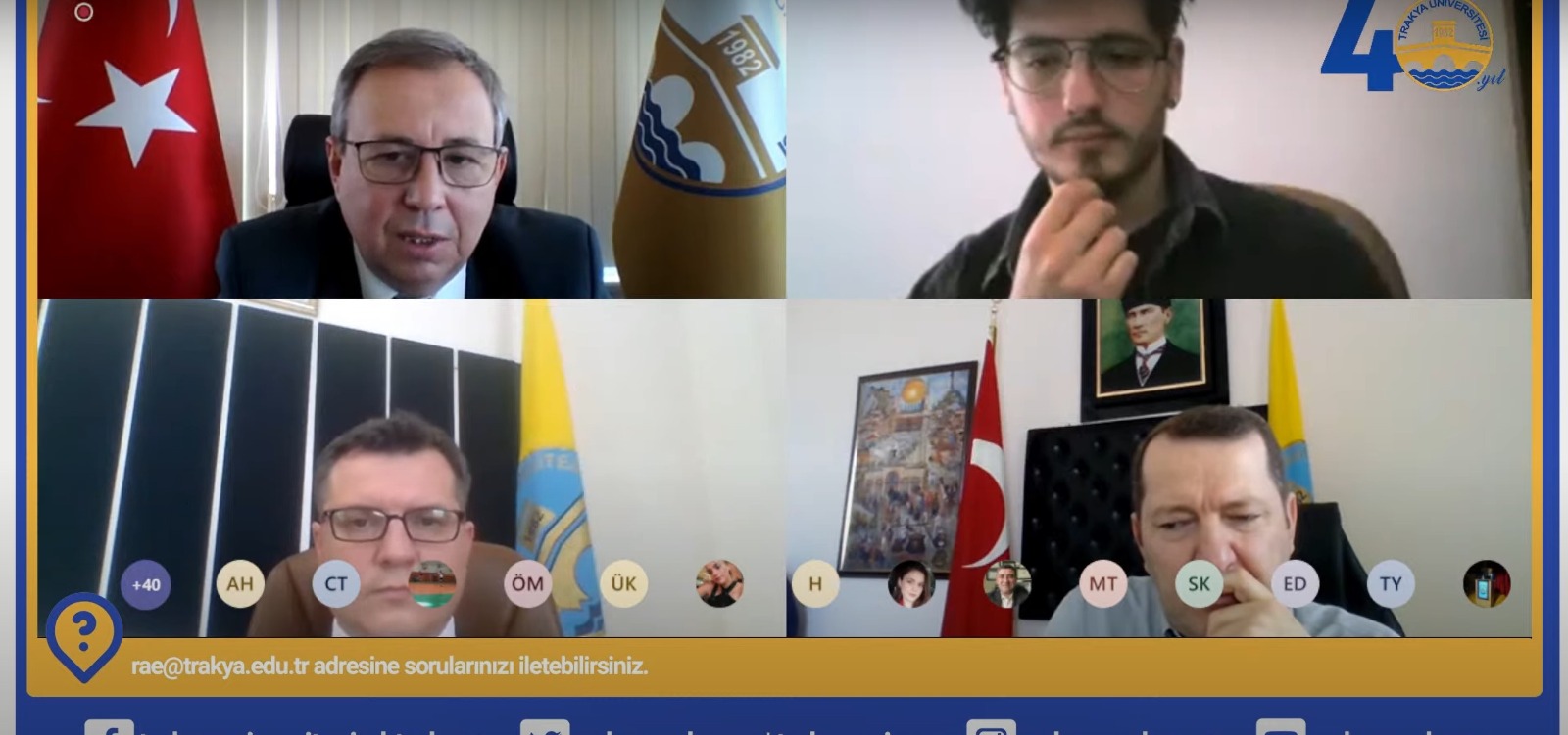 TRAKYA ÜNİVERSİTESİ ROMAN ENSTİTÜSÜNDEN DÜNYA ROMANLAR GÜNÜNE ÖZEL PANEL