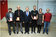 KÜTÜPHANEDEN EN FAZLA YARARLANANLARA PLAKET VERİLDİ